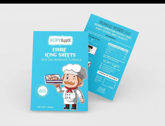 A4 Size Icing Sheet - KOPYBAKE