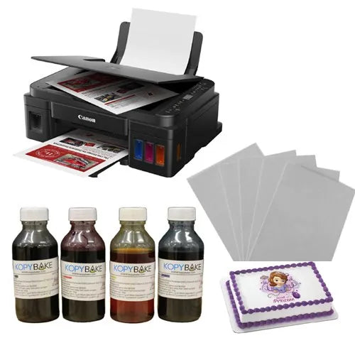 Canon Pixma G 3010 Photo Cake Printer Kit ( With Scanner And Wireless) - KOPYBAKE