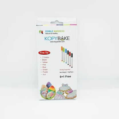Kopybake Edible Markers (Set of 7 colors) - KOPYBAKE