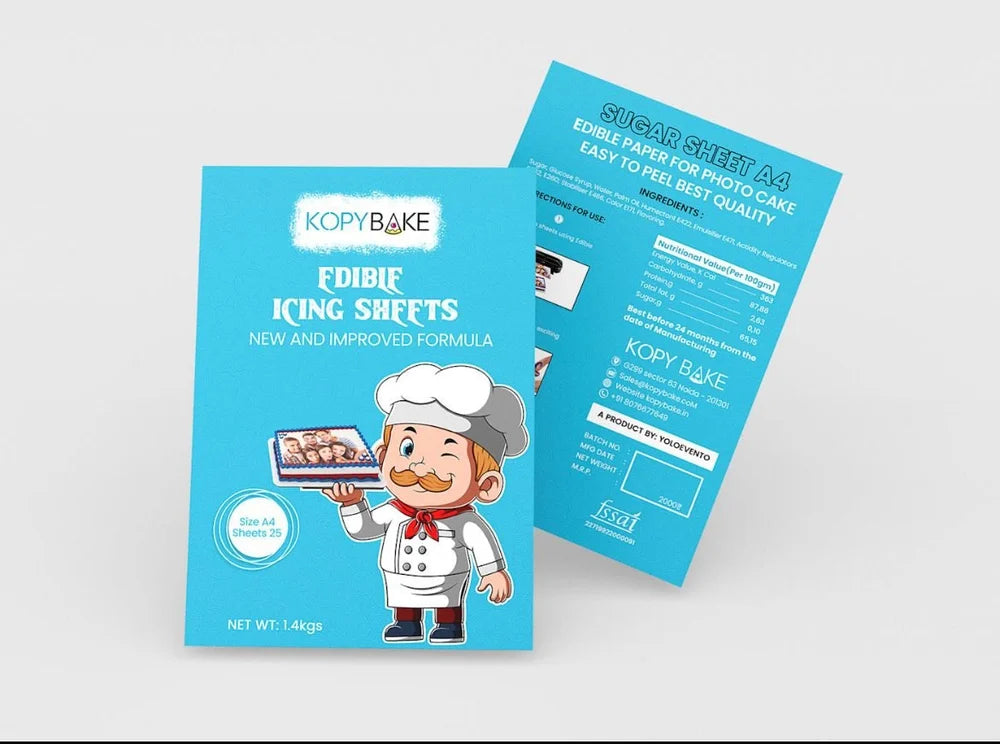 Photo Cake Sheets - KOPYBAKE